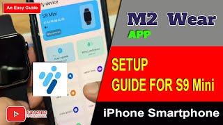 How to Connect S9 Mini Smartwatch to iPhone  with M2 Wear App screenshot 5