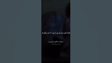 ﴿يَسْتَخْفُونَ مِنَ النَّاسِ وَلَا يَسْتَخْفُونَ مِنَ اللَّهِ﴾ سورة النساء/الشيخ ياسر الدوسري 🤍🌿