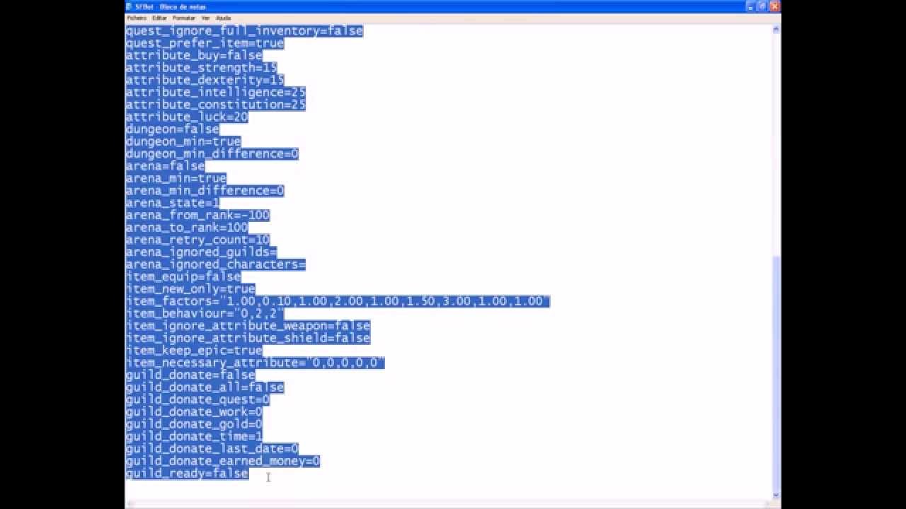 Shakes&Fidget Como meter o bot a funcionar a 100%