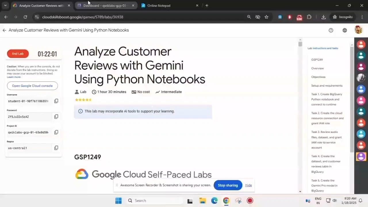 Analyze Customer Reviews with Gemini Using Python Notebooks || #GSP1249 ...