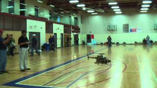 Hughes 500MD TOW Defender Hover Test Flight