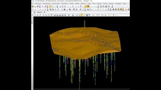 003. Inserting Drill Holes in MinePlan/MineSight 3D: Configuring Data (Video 1/3)