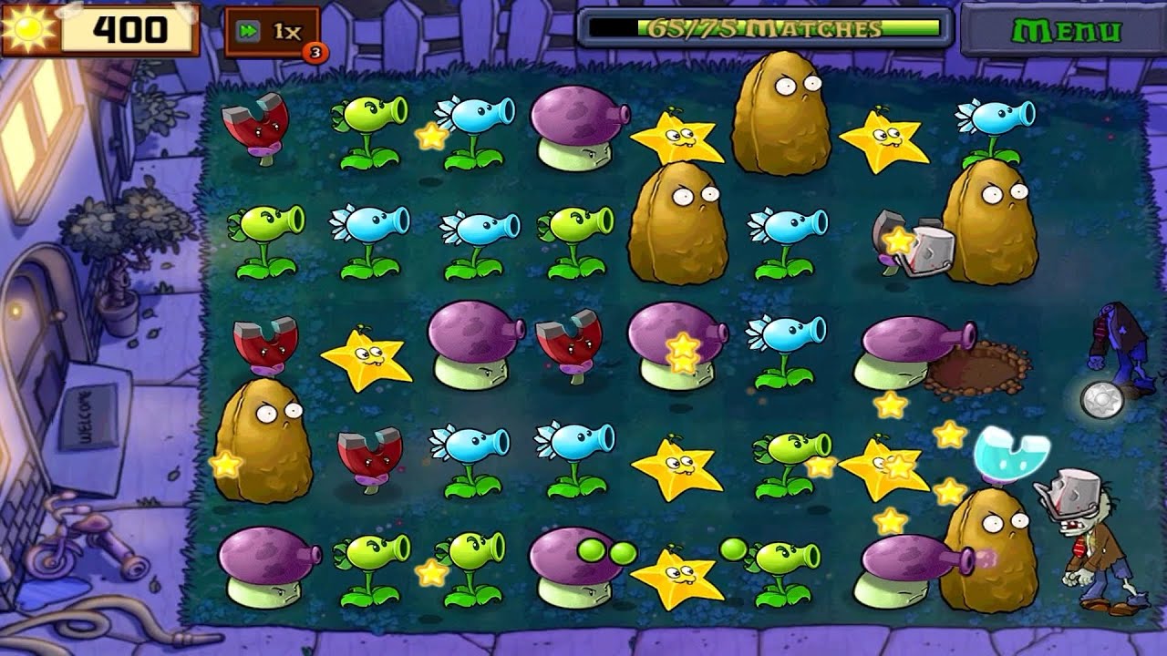 Beghouled Madness! 🧩🌱 PvZ  Gameplay