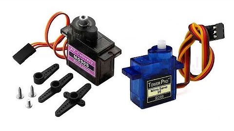 Servo motor control using the Servo library