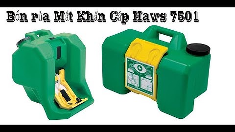 Bồn rửa mắt khẩn cấp di động HAWS 7501