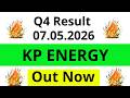 KP ENERGY Q4 Results 2026 | KP ENERGY Share News | KP ENERGY Update