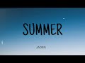 JADEN SUMMER LYRICS mp3