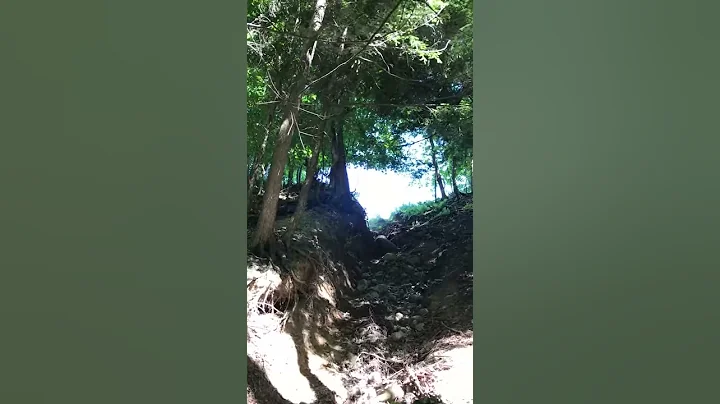 My first climb up ravine