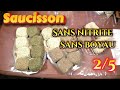 Saucisson et pancetta sans nitrite sans boyau part 25 n340