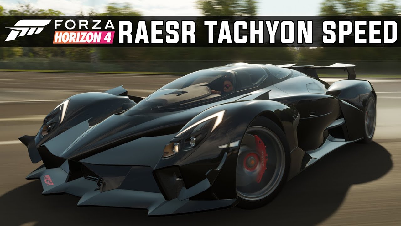 Forza Horizon 4 | RAESR Tachyon Speed | Gameplay & Customization