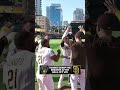 Luis Campusano walks it off for the Padres in the 11th! #MLB #Padres #walkoff