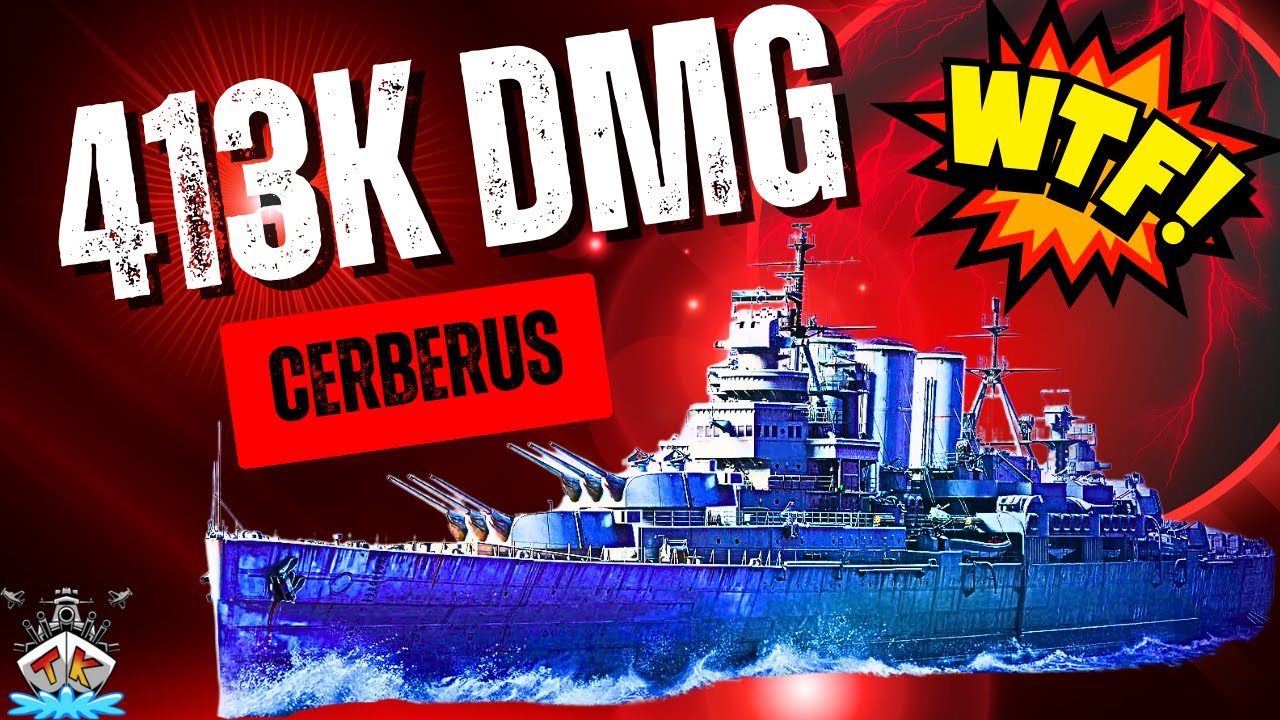 💥 Cerberus rastet aus: 413K DMG! 🤯 400K Club 🏆⚓️ | World of Warships 🚢
