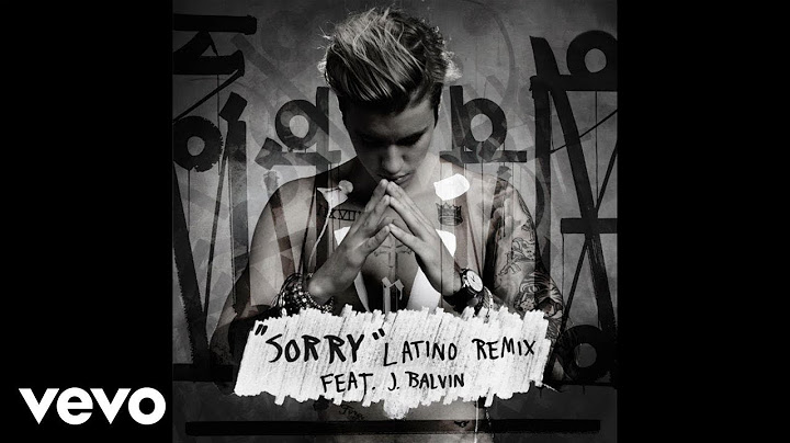 Sorry Remix version - Remix performance video thumbnail