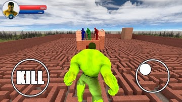 I BECAME A HULK VS SCP-096 In Garry