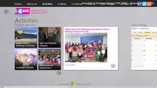 Designing for a Social Cause (eWA, MMU, Microsoft Malaysia) screenshot 3