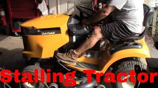 Cub Cadet Stalling While Cutting