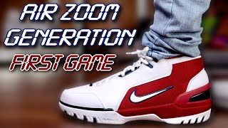 Air Zoom Generation FIRST GAME 2023 Review & On Foot