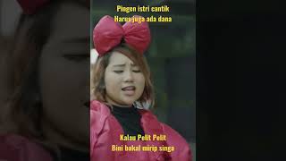 Pingen istri cantik harus juga ada dana, Kalau Pelit Pelit Bini bakal mirip singa #upiak #wanita