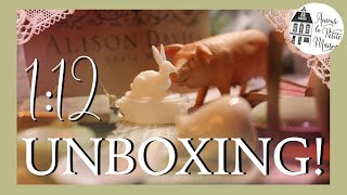 HAUL & UNBOXING!!  Alison Davies & Haus of Bennet  Pride & Prejudice 1:12 Scale Miniatures