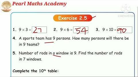4th std Maths | Term 2 | Unit - 2 | Numbers | Exercise - 2.5