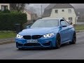 Brutal BMW M4 435i F32 F33 F36 F82 exhaust sounds: accelerations &amp; LOUD Revving COMPILATION!