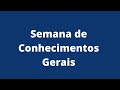 Como acessar a Semana de Conhecimentos Gerais