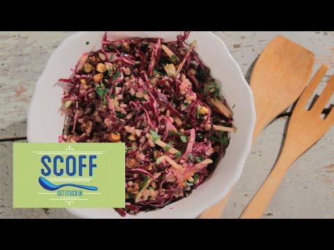 Spelt Salad With Red Cabbage & Hazelnuts | Eat Clean 3
