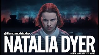 Natalia Dyer's Rising Star in AI Generated Art | Born January 13