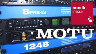 MOTU 8pre-es: рэковый usb/thunderbolt-аудиоинтерфейс (Musikmesse 2019)