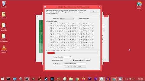 Learning Veracrypt Part 43, Generating Many Random Sized Keyfiles