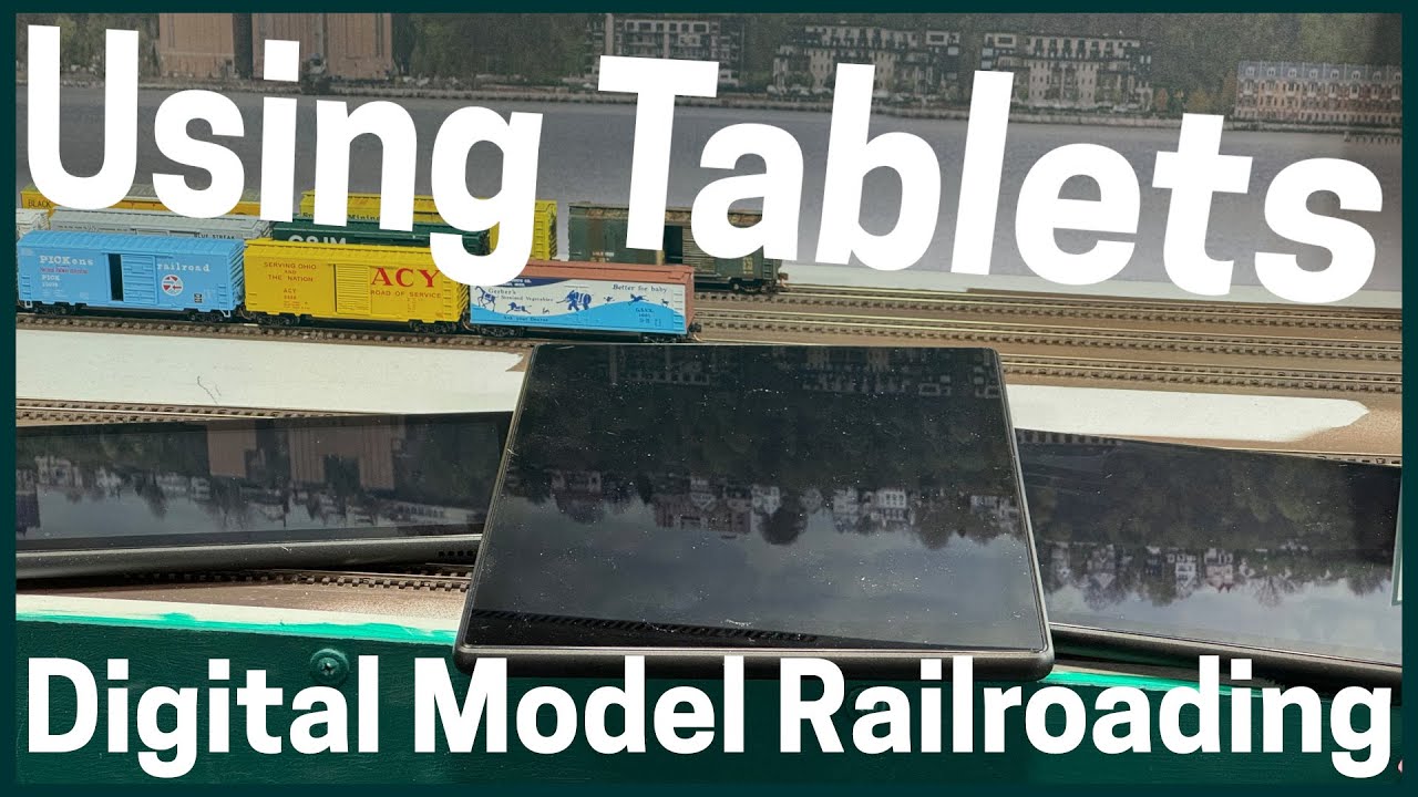 Touchscreen Control: Enhancing Model Railroad Operations with JMRI and Tablets | Model Railroad Talk