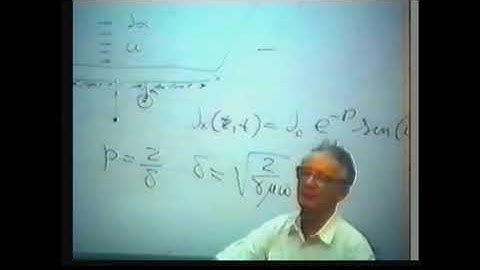 Lecture 13- Quasistationary Electromagnetic Field Equations