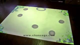 Interactive Floor - coconut and hedgehog