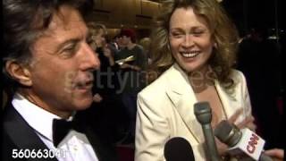 Faye Dunaway Dustin Hoffman Interview 1994