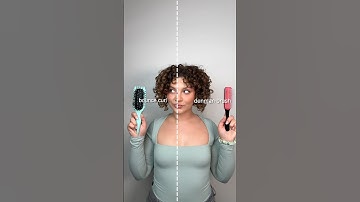 DENMAN BRUSH VS BOUNCE CURL DEFINE BRUSH (does your hair brush matter?)