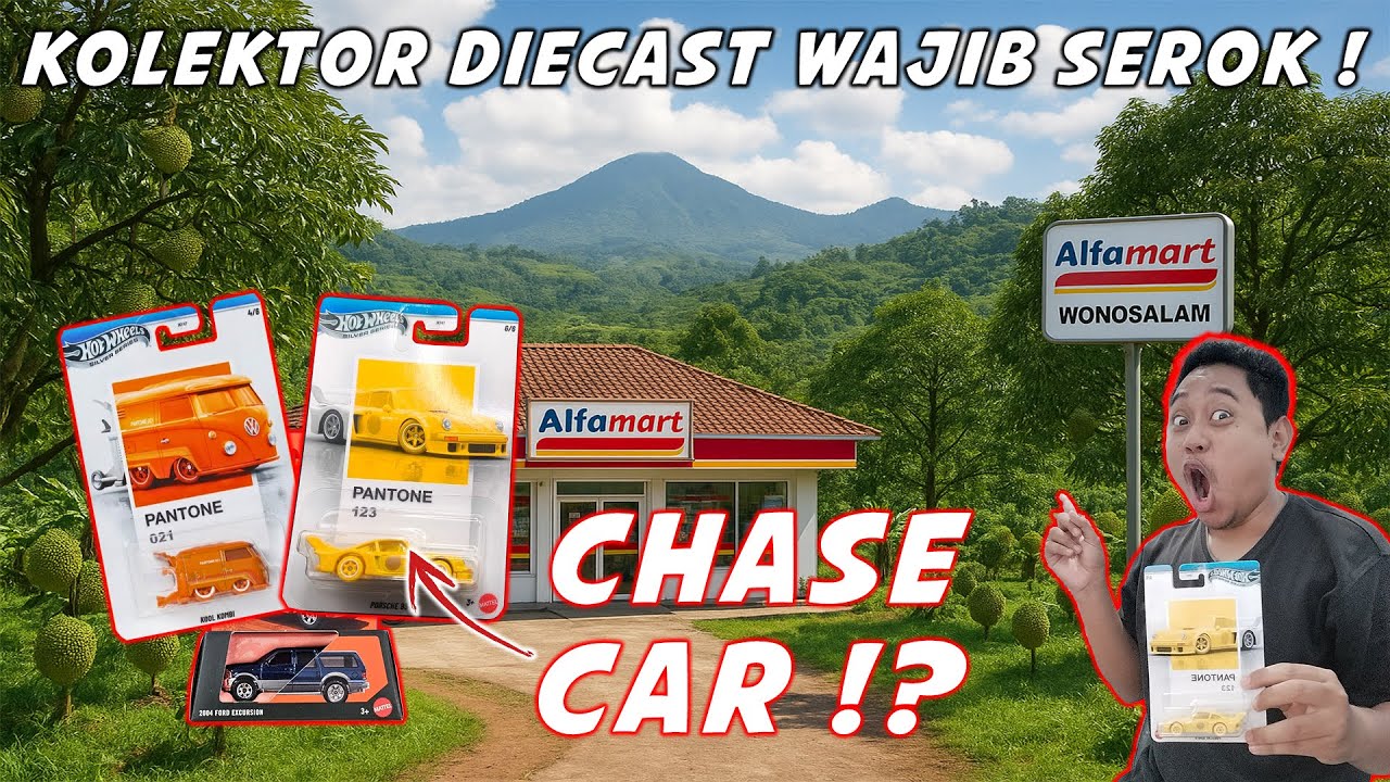 Hot Wheels HOT ITEM 2025 RARE Pantone! Incaran Kolektor