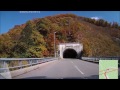 荘川～飛騨清見　国道１５８号　（紅葉 2016/11） の動画、YouTube動画。