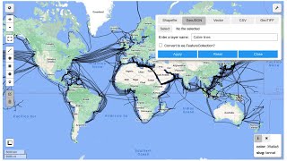 Gee Tutorial - Loading Local Vector Data Via An Interactive Gui