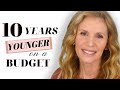 Makeup Tips to Look 10 Years Younger for Women Over 55 | Drugstore Routine
