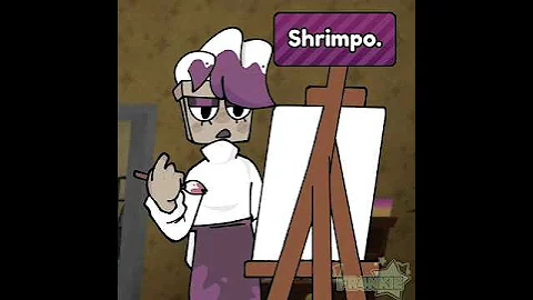 Shrimpo ruins Brusha's painting [Dandy's World animation] #dandysworld #shorts #fyp #recommended