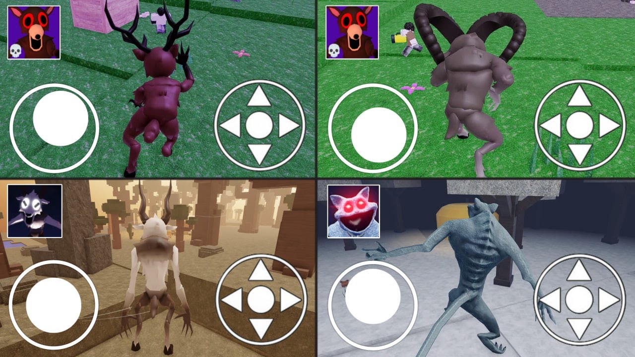 What if I BECOME GOAT & CAT & RAM & ANGRY DEER? - 99 Nights in the Forest | Roblox