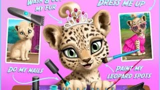 Baby Jungle Animal Hair Salon by TutoTOONS - Game App For Kids - iPhone/iPad/Android screenshot 4