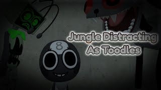 Toodles playing around with twisteds 🎱 | Dandy's World: Jungle Distracting AS TOODLES