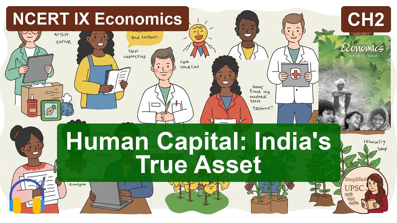 NCERT IX Economics CH2 Human Capital: India's True Asset 