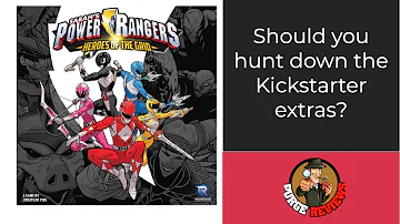 Power Rangers Kickstarter Extras