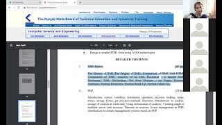 Introduction to Syllabus and Basics of XML , PHP & MySQL