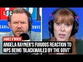 Angela Rayner's furious reaction to MPs being 'blackmailed by the govt' | James O'Brien