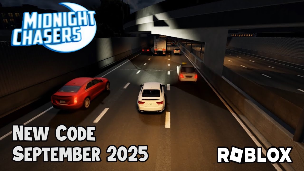 Roblox Midnight Chasers: Highway Racing New Code September 2025 - YouTube