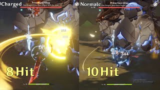Eula Combo Normal or Charged Attack? ... Genshin Impact