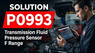 HOW TO FIX P0993 OBD II ERROR CODE - Transmission Fluid Pressure Sensor F Range